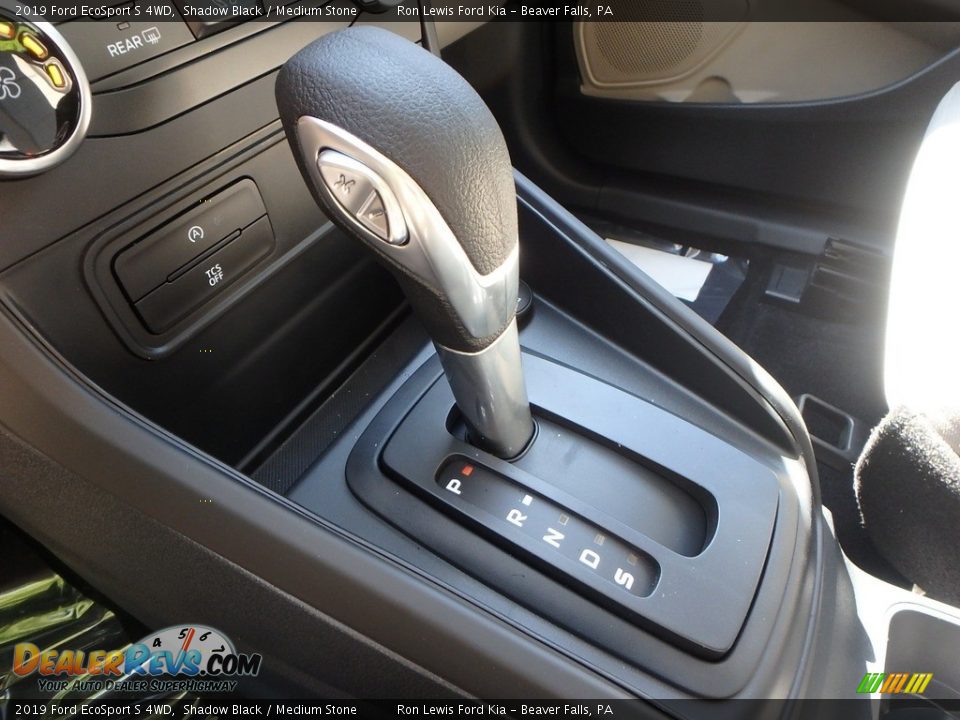 2019 Ford EcoSport S 4WD Shadow Black / Medium Stone Photo #18