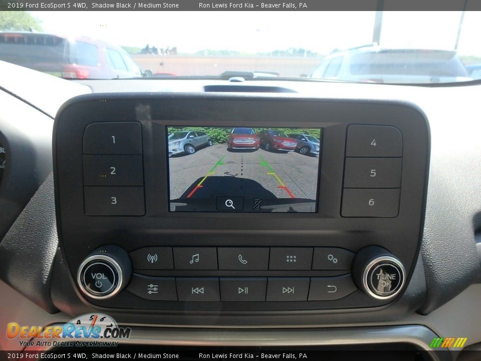 2019 Ford EcoSport S 4WD Shadow Black / Medium Stone Photo #19