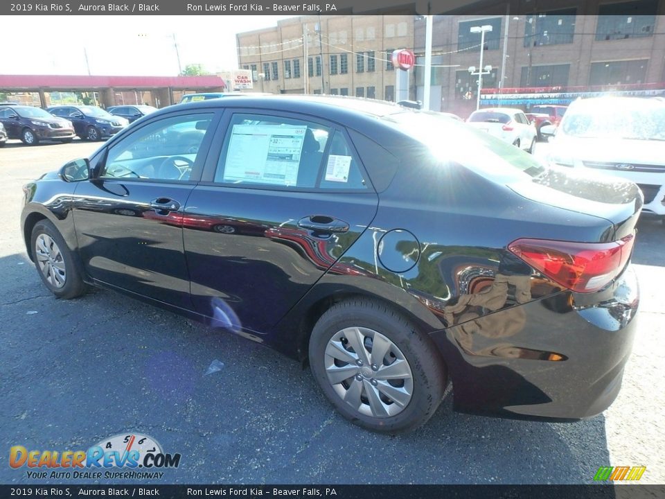 2019 Kia Rio S Aurora Black / Black Photo #5