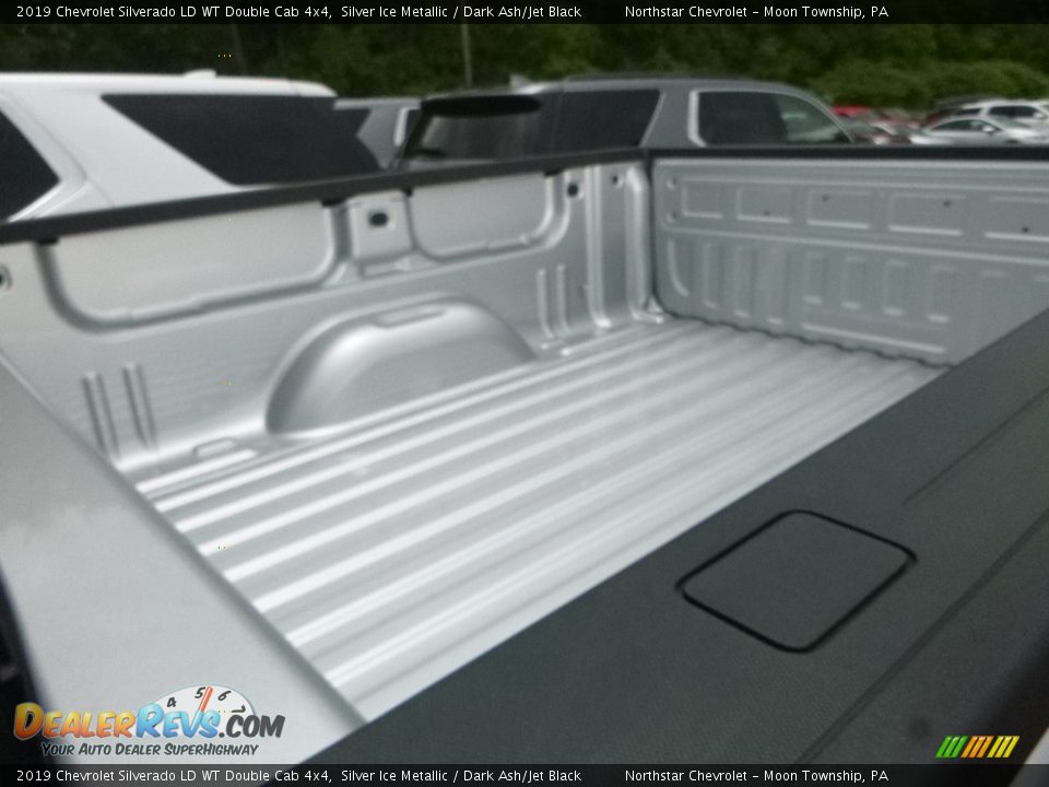 2019 Chevrolet Silverado LD WT Double Cab 4x4 Silver Ice Metallic / Dark Ash/Jet Black Photo #17