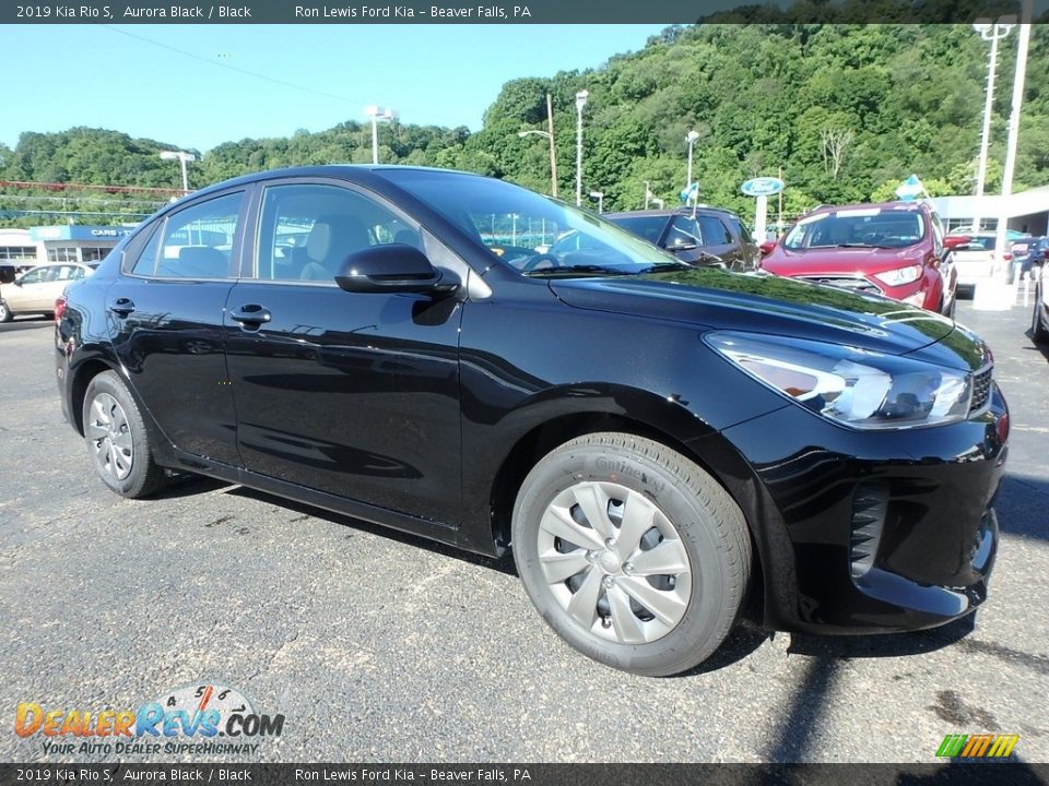 Aurora Black 2019 Kia Rio S Photo #9
