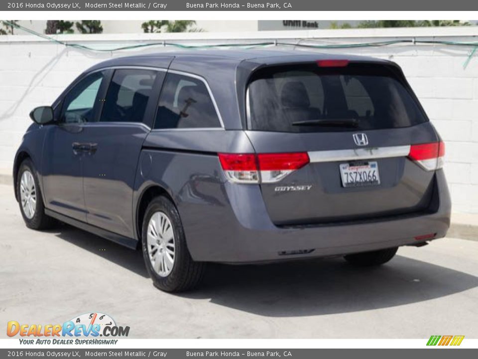 2016 Honda Odyssey LX Modern Steel Metallic / Gray Photo #2