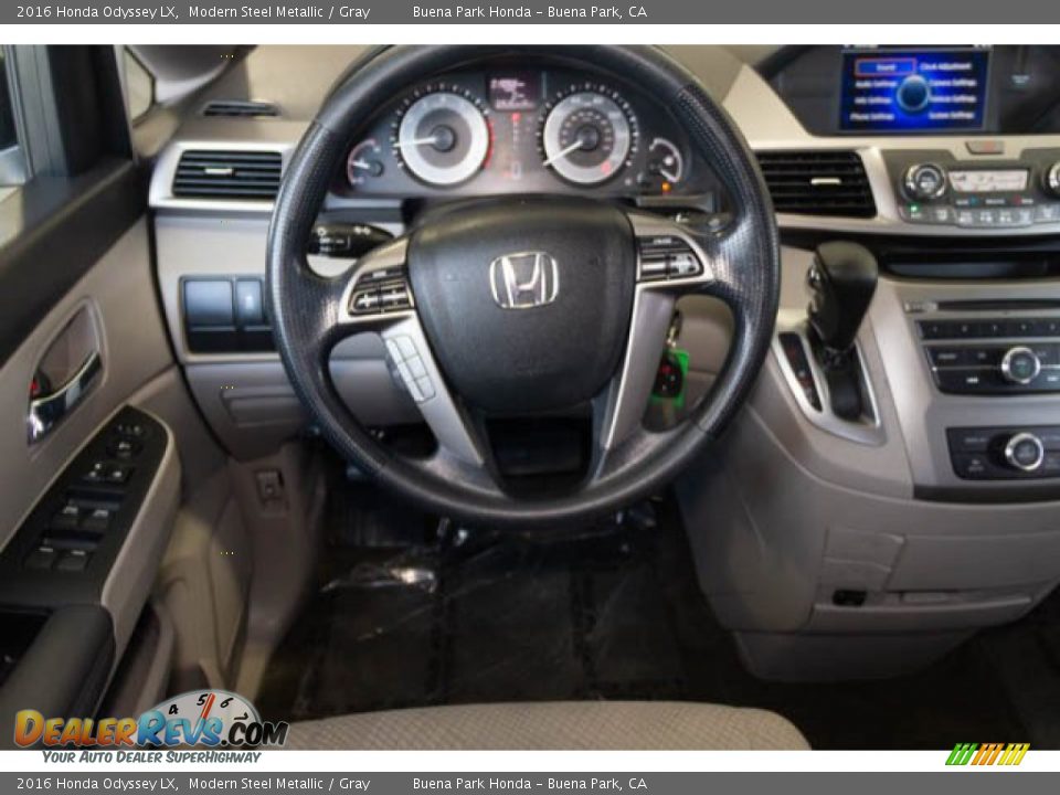 2016 Honda Odyssey LX Modern Steel Metallic / Gray Photo #5