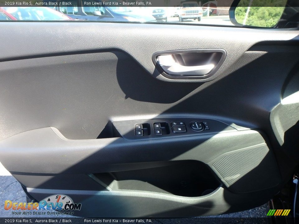 2019 Kia Rio S Aurora Black / Black Photo #14