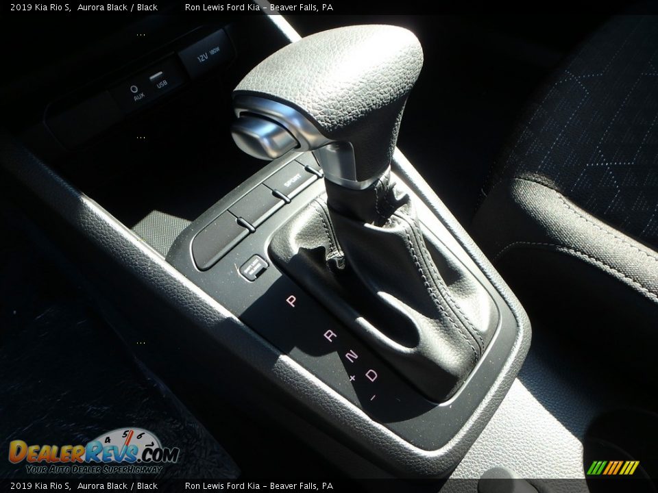 2019 Kia Rio S Aurora Black / Black Photo #17