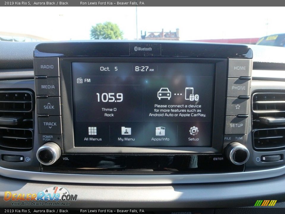 2019 Kia Rio S Aurora Black / Black Photo #19