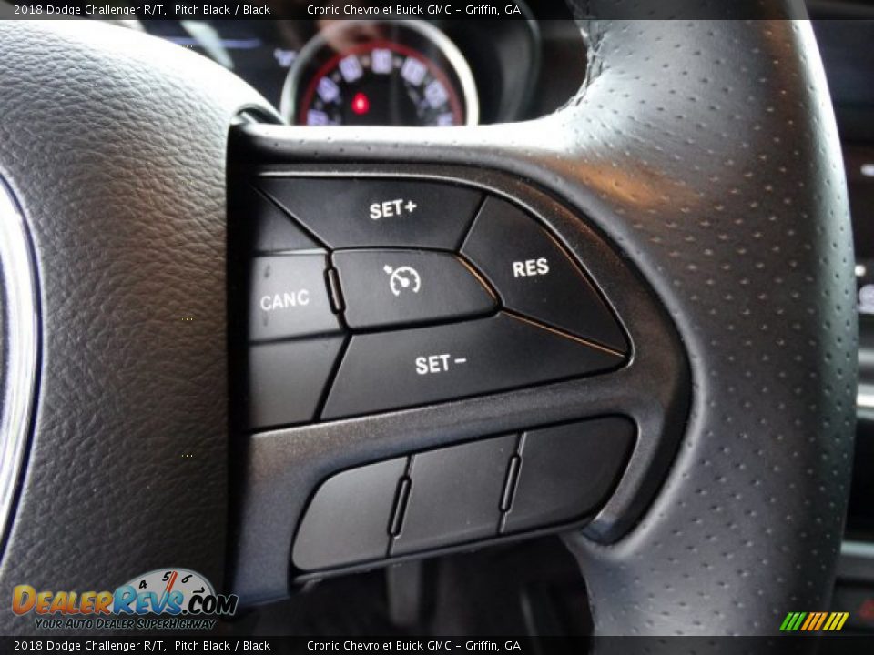2018 Dodge Challenger R/T Pitch Black / Black Photo #14