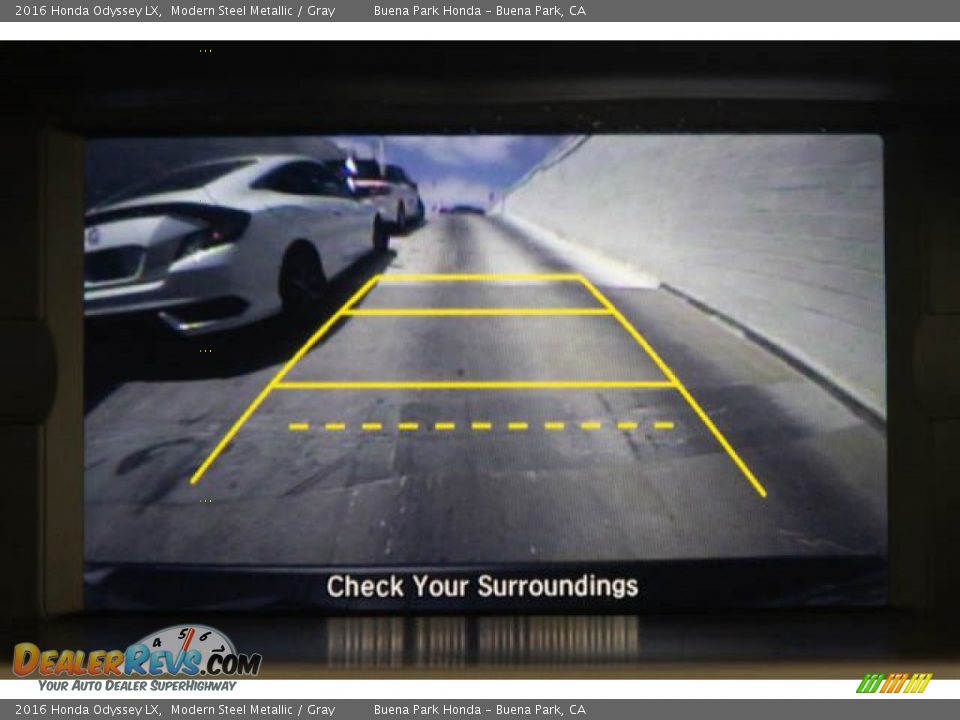 2016 Honda Odyssey LX Modern Steel Metallic / Gray Photo #15
