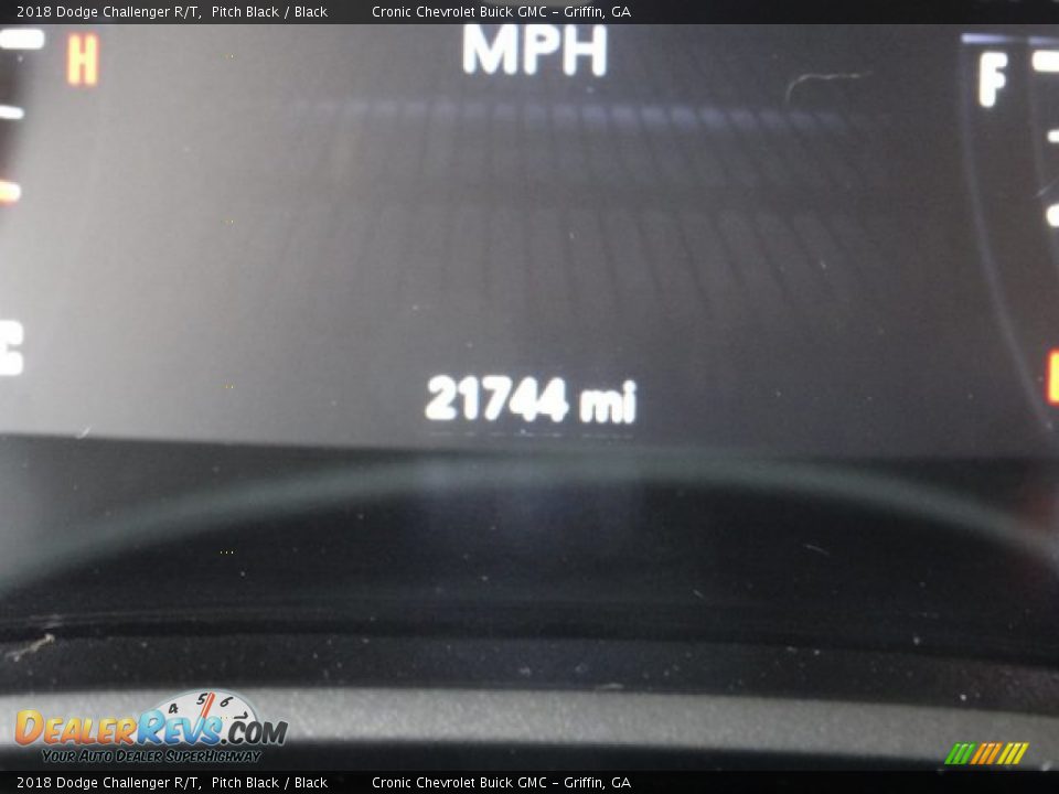 2018 Dodge Challenger R/T Pitch Black / Black Photo #16