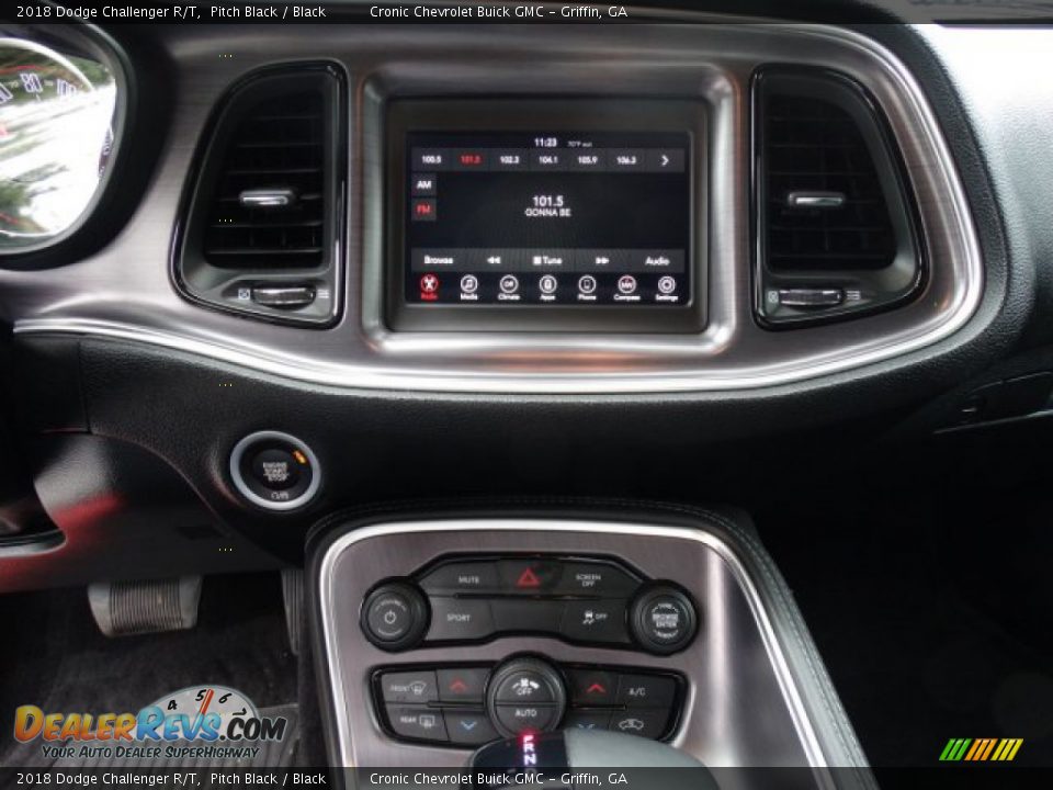 2018 Dodge Challenger R/T Pitch Black / Black Photo #17