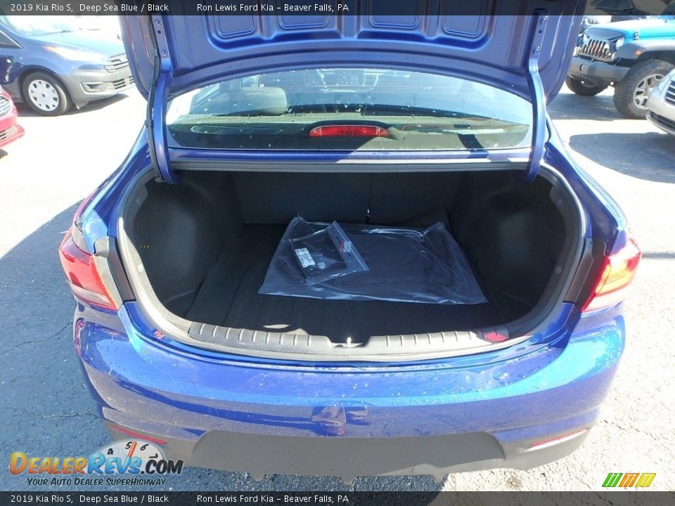 2019 Kia Rio S Deep Sea Blue / Black Photo #3
