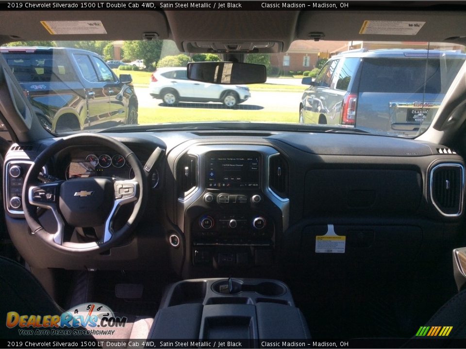 2019 Chevrolet Silverado 1500 LT Double Cab 4WD Satin Steel Metallic / Jet Black Photo #11