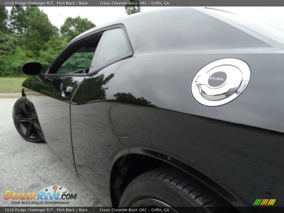 2018 Dodge Challenger R/T Pitch Black / Black Photo #20