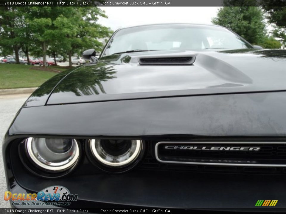 2018 Dodge Challenger R/T Pitch Black / Black Photo #26