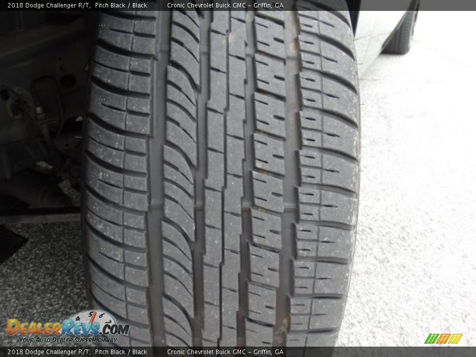 2018 Dodge Challenger R/T Pitch Black / Black Photo #27