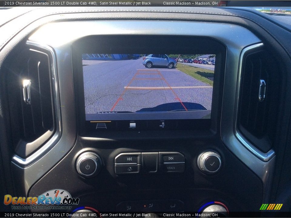 2019 Chevrolet Silverado 1500 LT Double Cab 4WD Satin Steel Metallic / Jet Black Photo #21