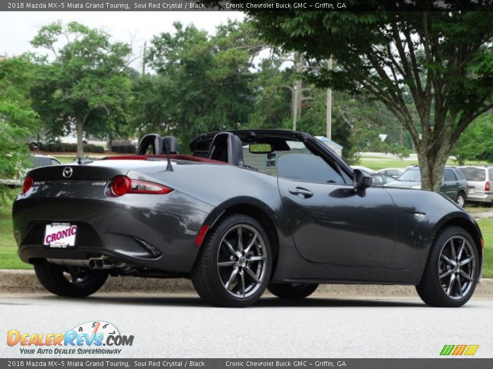 2018 Mazda MX-5 Miata Grand Touring Soul Red Crystal / Black Photo #3