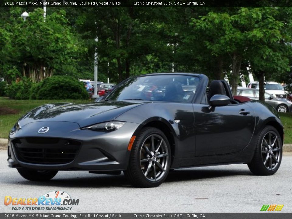 2018 Mazda MX-5 Miata Grand Touring Soul Red Crystal / Black Photo #5