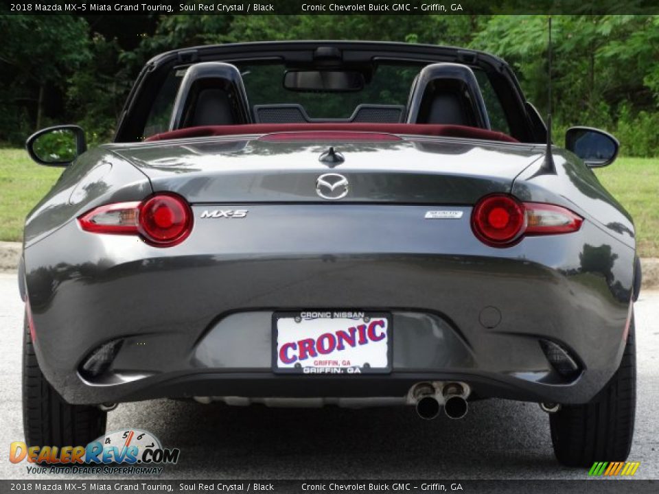 2018 Mazda MX-5 Miata Grand Touring Soul Red Crystal / Black Photo #7