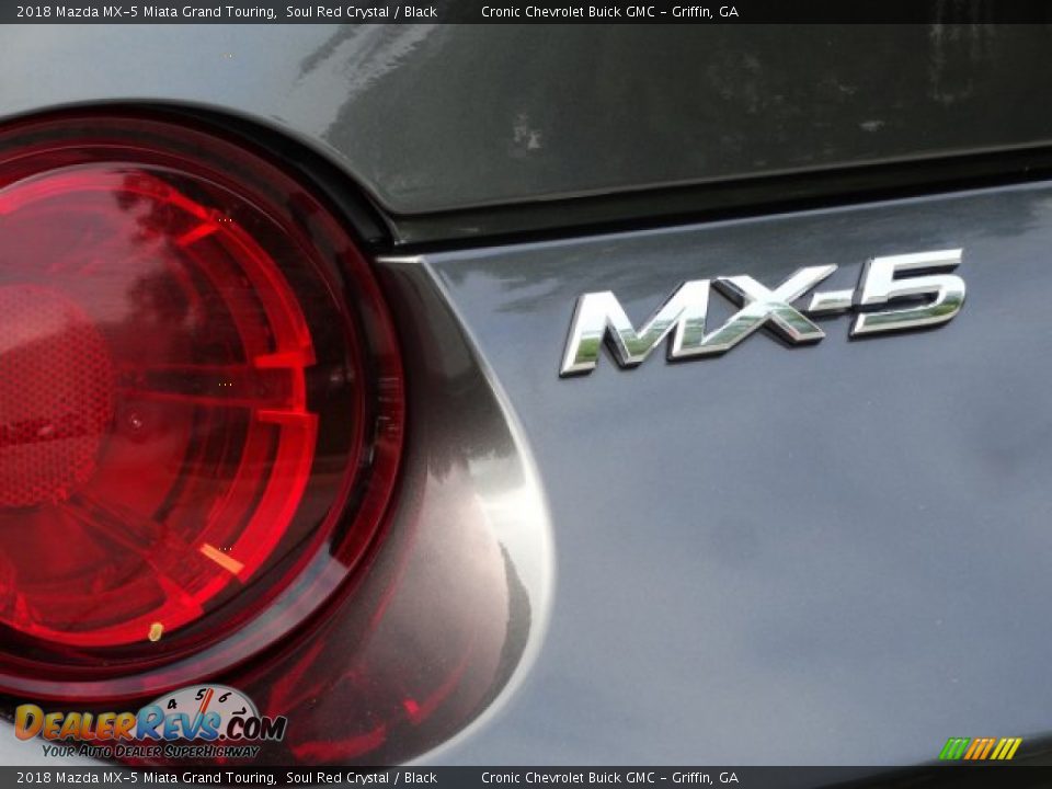 2018 Mazda MX-5 Miata Grand Touring Soul Red Crystal / Black Photo #8