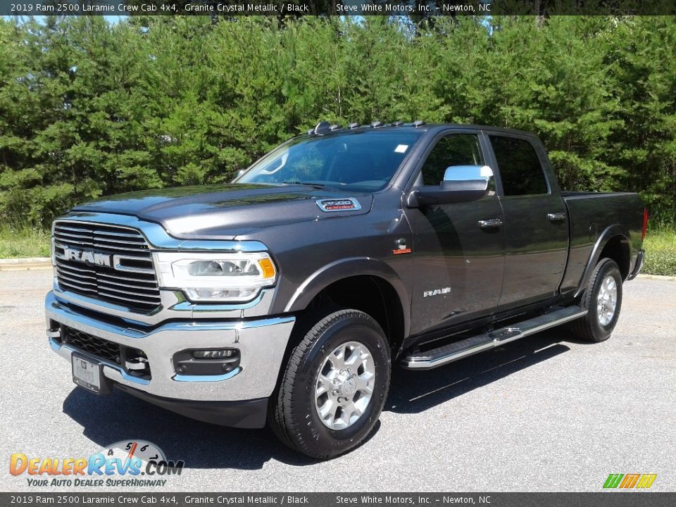2019 Ram 2500 Laramie Crew Cab 4x4 Granite Crystal Metallic / Black Photo #2