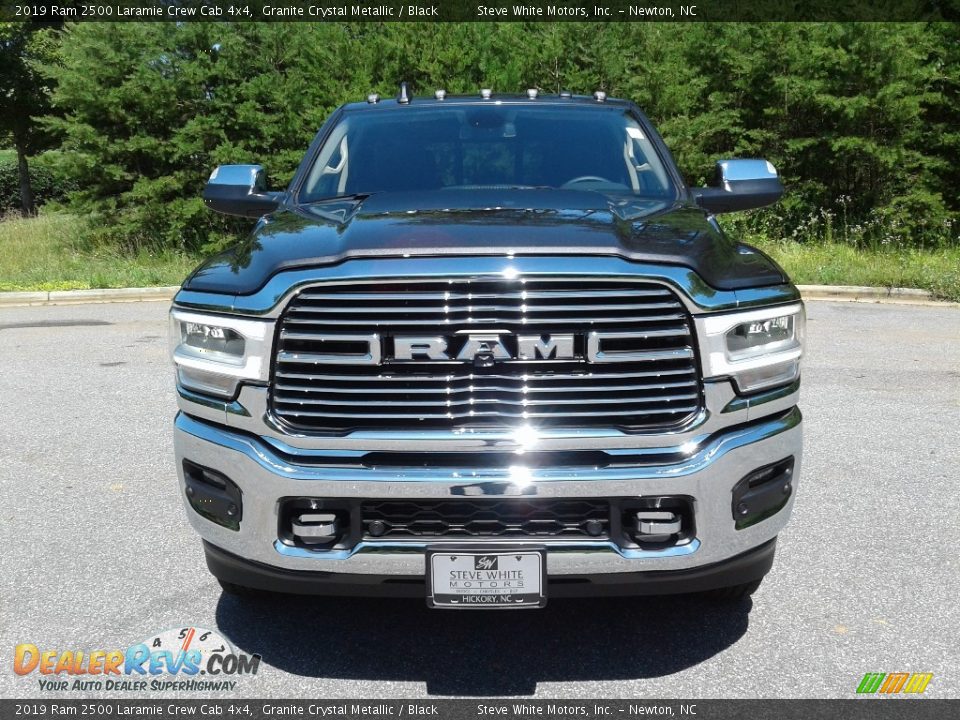 2019 Ram 2500 Laramie Crew Cab 4x4 Granite Crystal Metallic / Black Photo #3