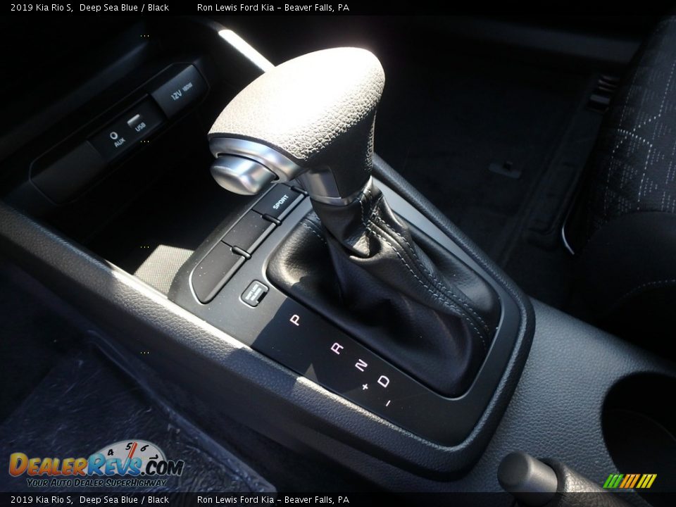 2019 Kia Rio S Deep Sea Blue / Black Photo #16