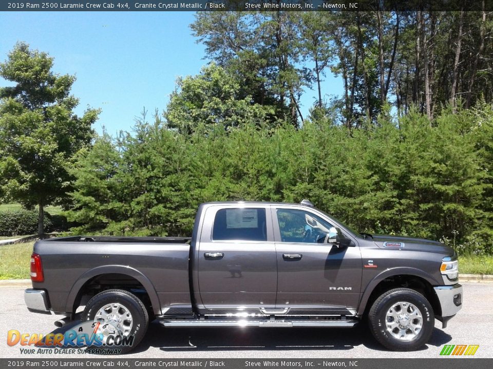 2019 Ram 2500 Laramie Crew Cab 4x4 Granite Crystal Metallic / Black Photo #5
