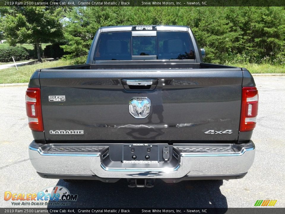 2019 Ram 2500 Laramie Crew Cab 4x4 Granite Crystal Metallic / Black Photo #7