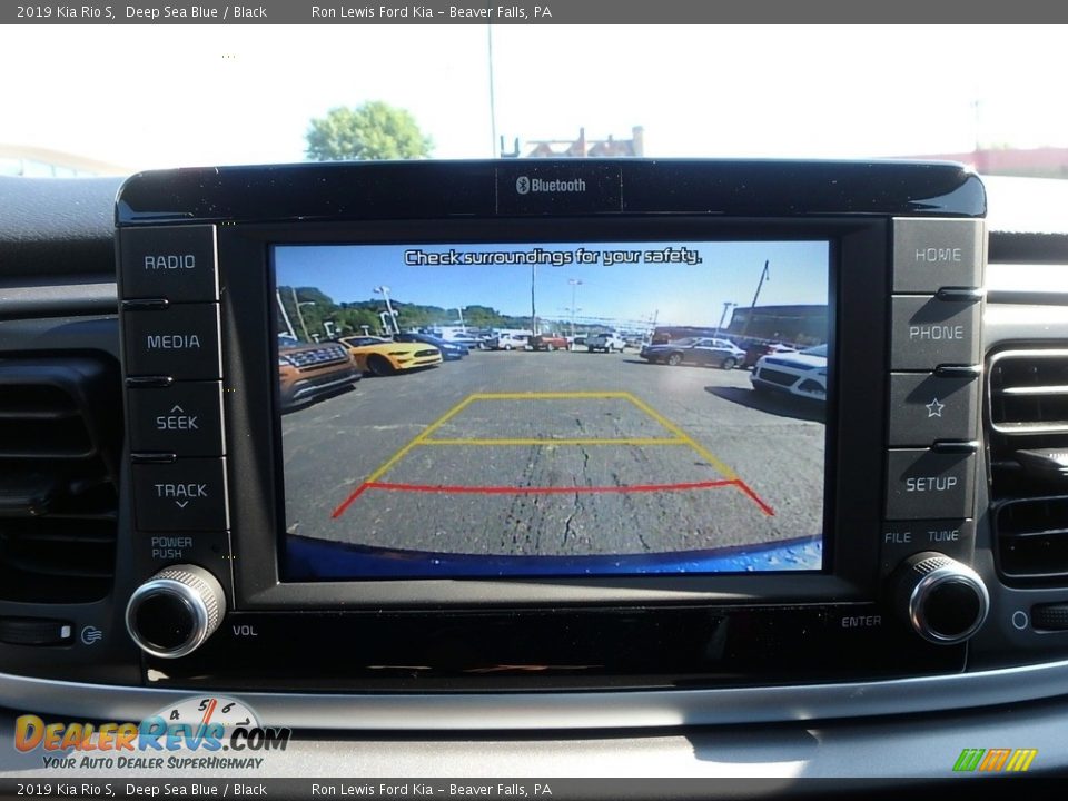 2019 Kia Rio S Deep Sea Blue / Black Photo #20