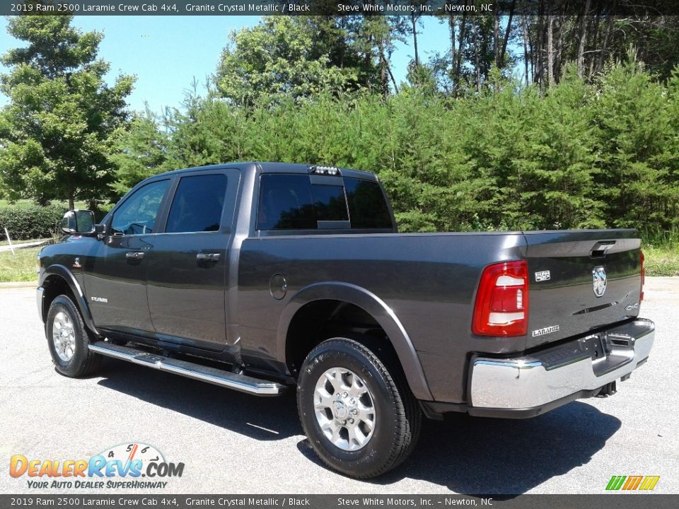 2019 Ram 2500 Laramie Crew Cab 4x4 Granite Crystal Metallic / Black Photo #8