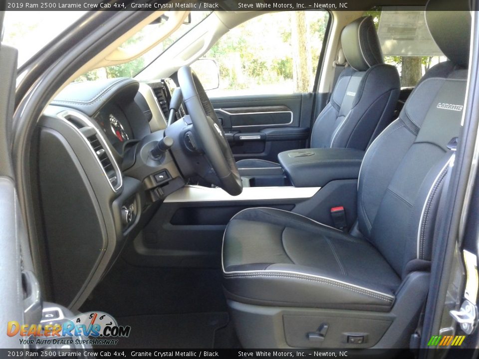 2019 Ram 2500 Laramie Crew Cab 4x4 Granite Crystal Metallic / Black Photo #10