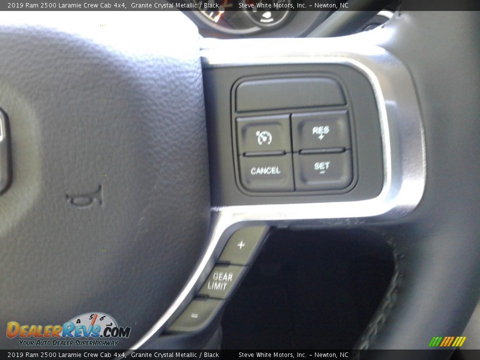 2019 Ram 2500 Laramie Crew Cab 4x4 Granite Crystal Metallic / Black Photo #19