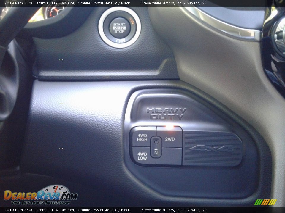 2019 Ram 2500 Laramie Crew Cab 4x4 Granite Crystal Metallic / Black Photo #30