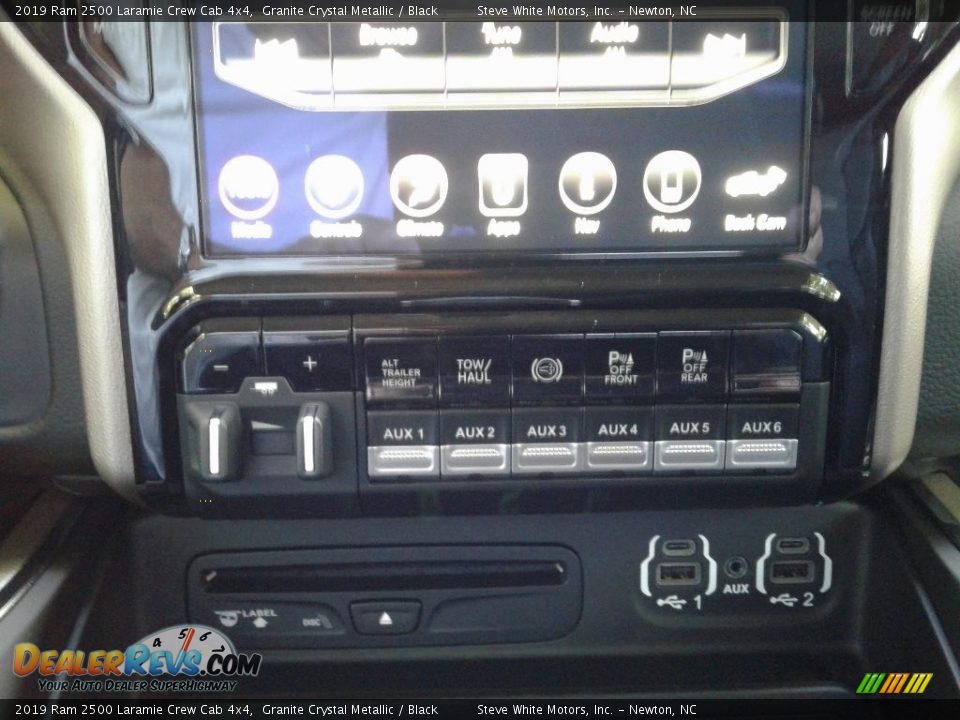 2019 Ram 2500 Laramie Crew Cab 4x4 Granite Crystal Metallic / Black Photo #31