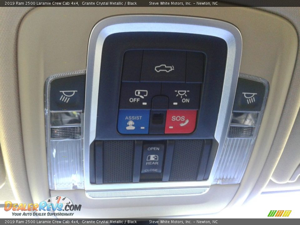 2019 Ram 2500 Laramie Crew Cab 4x4 Granite Crystal Metallic / Black Photo #33