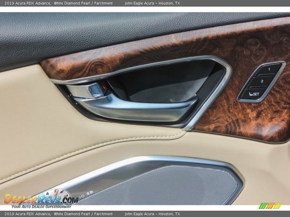 2019 Acura RDX Advance White Diamond Pearl / Parchment Photo #13