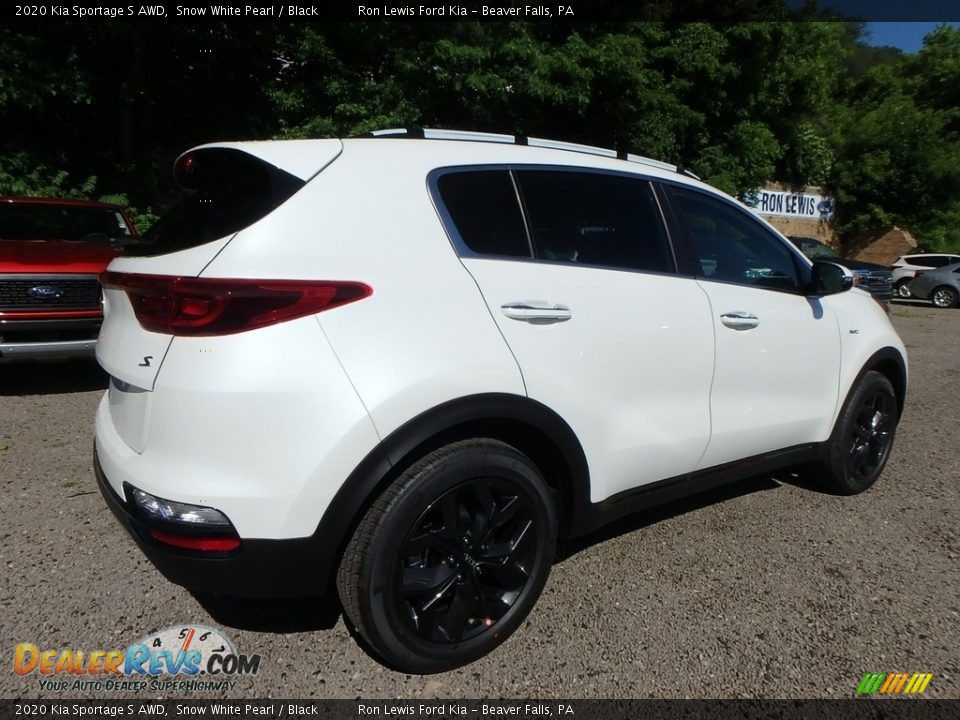 2020 Kia Sportage S AWD Snow White Pearl / Black Photo #2