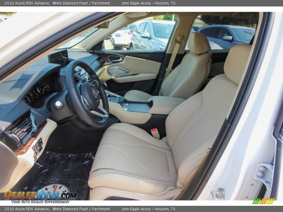 2019 Acura RDX Advance White Diamond Pearl / Parchment Photo #17