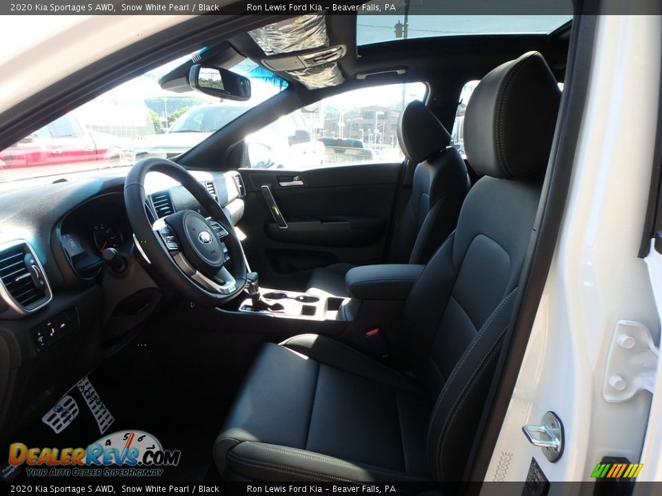 2020 Kia Sportage S AWD Snow White Pearl / Black Photo #11