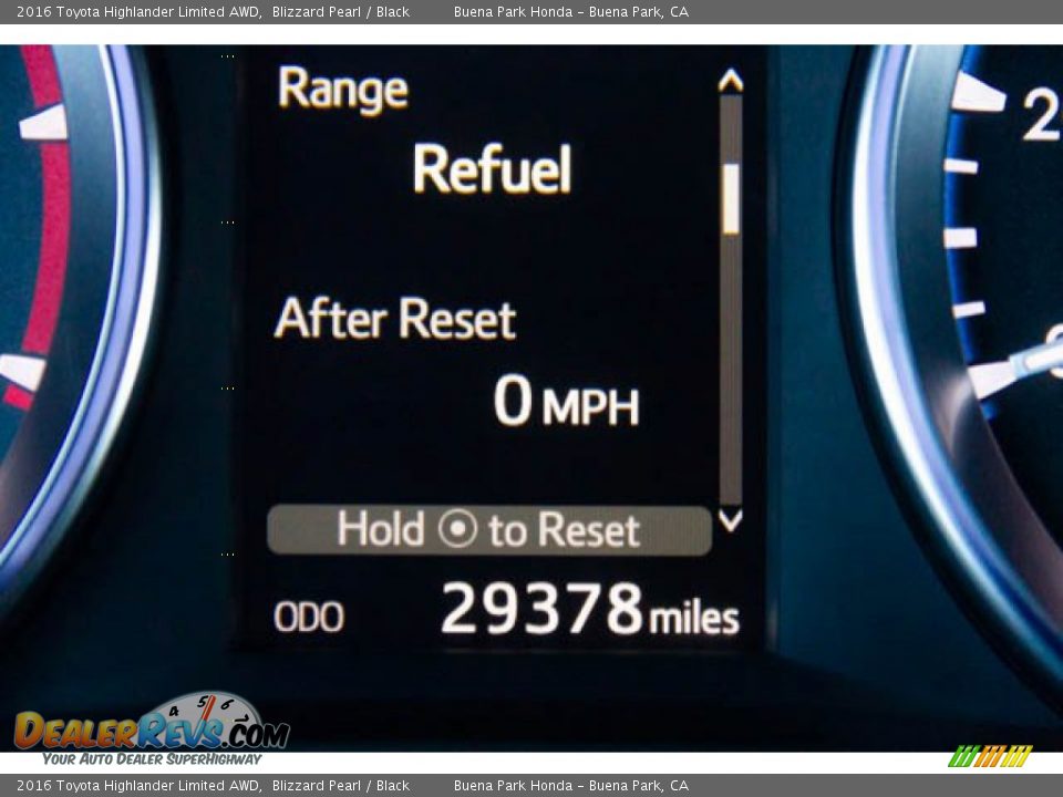 2016 Toyota Highlander Limited AWD Blizzard Pearl / Black Photo #6