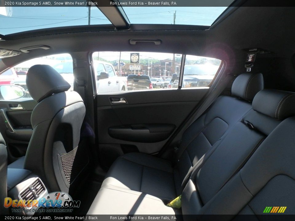 2020 Kia Sportage S AWD Snow White Pearl / Black Photo #12