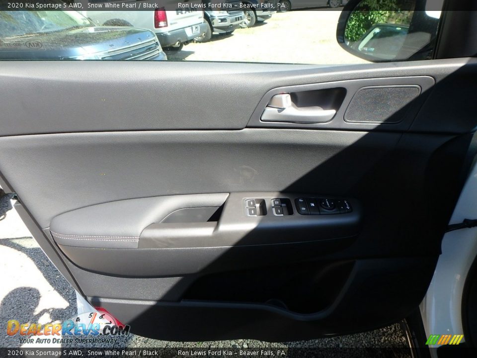 2020 Kia Sportage S AWD Snow White Pearl / Black Photo #14