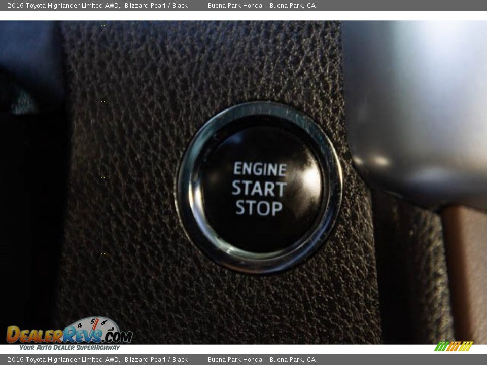 2016 Toyota Highlander Limited AWD Blizzard Pearl / Black Photo #14