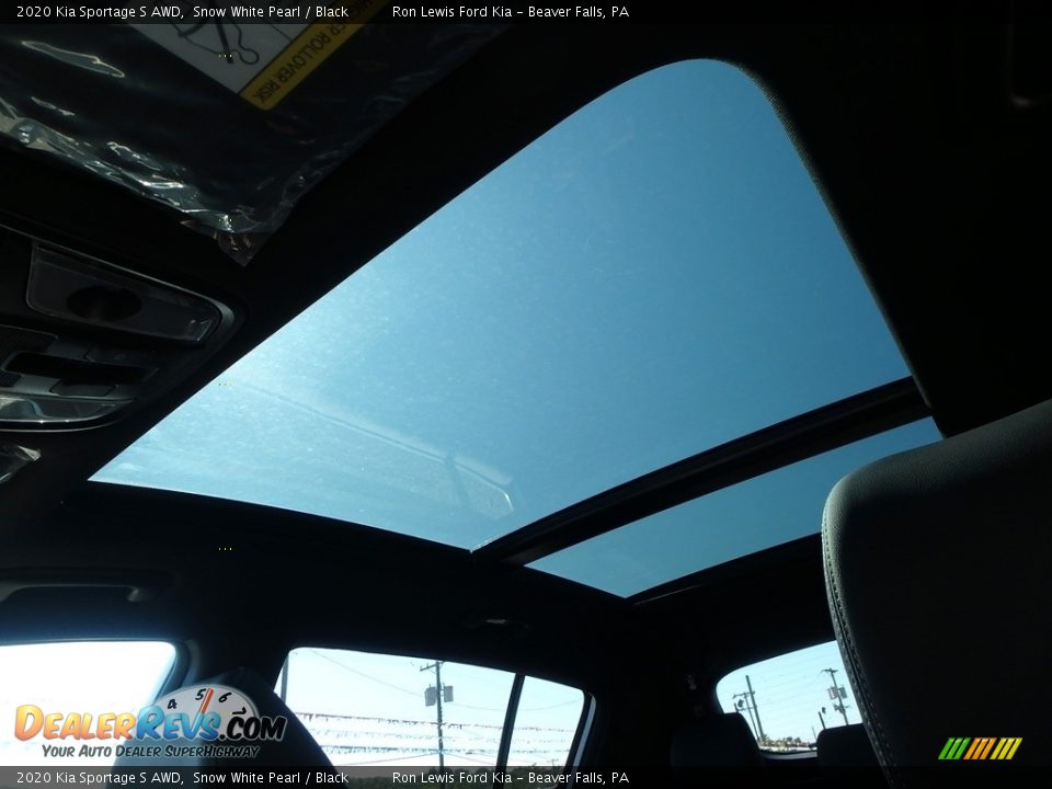 2020 Kia Sportage S AWD Snow White Pearl / Black Photo #20