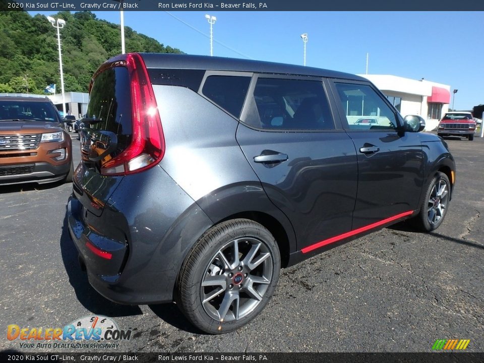 2020 Kia Soul GT-Line Gravity Gray / Black Photo #2