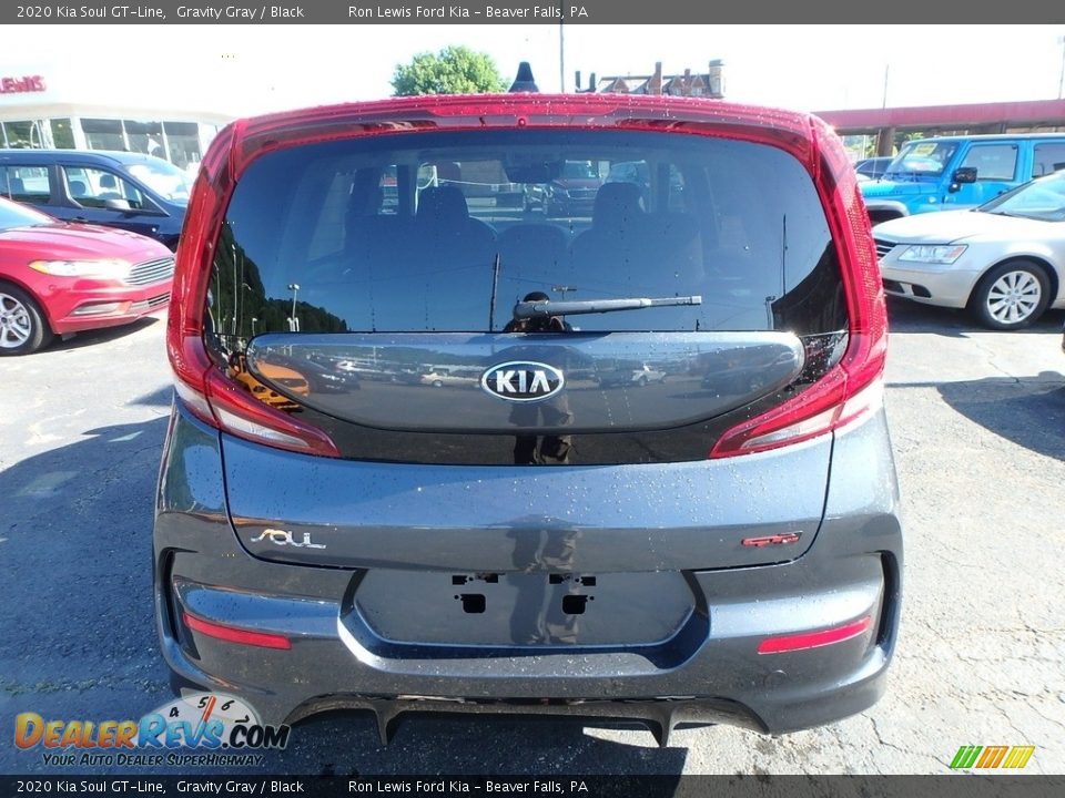 2020 Kia Soul GT-Line Gravity Gray / Black Photo #3