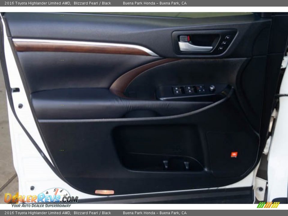 2016 Toyota Highlander Limited AWD Blizzard Pearl / Black Photo #29