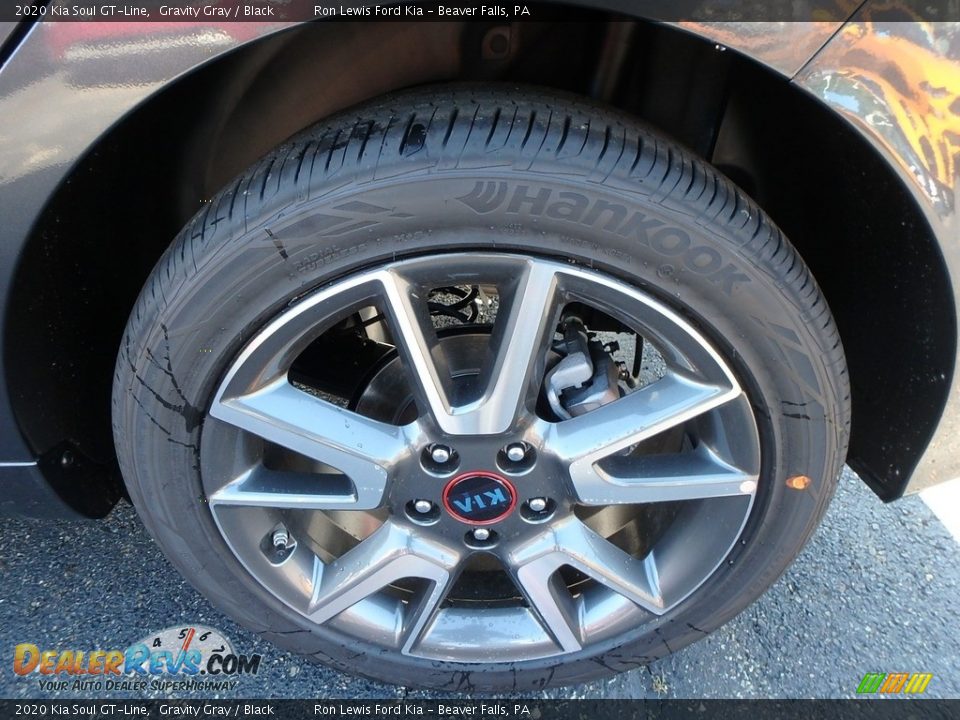2020 Kia Soul GT-Line Gravity Gray / Black Photo #10