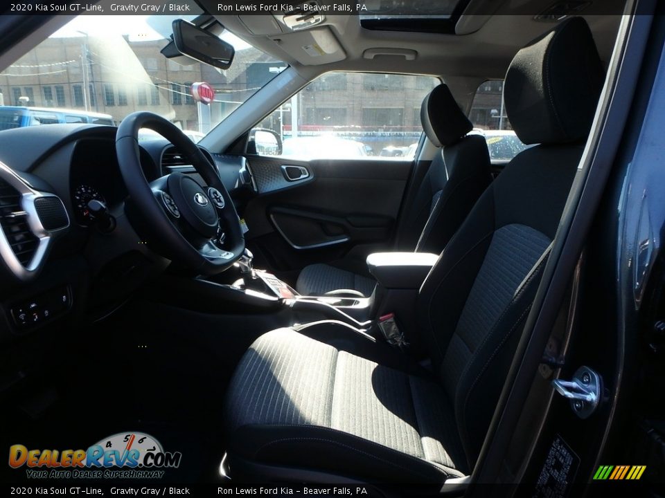 2020 Kia Soul GT-Line Gravity Gray / Black Photo #11